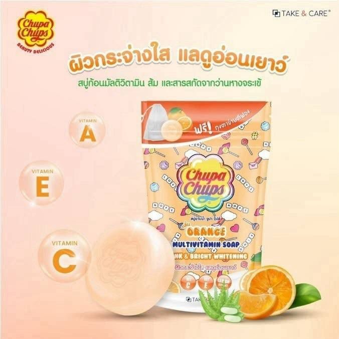 TAKE&CARE CHUPA CHUPS  MULTIVITAMIN SOAP 80 G