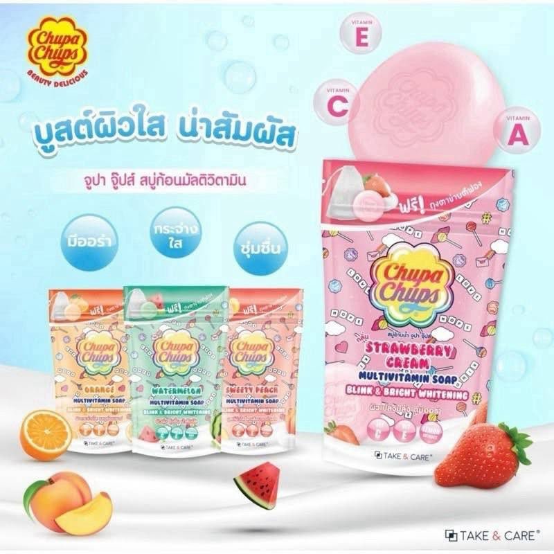 TAKE&CARE CHUPA CHUPS  MULTIVITAMIN SOAP 80 G