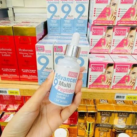 Facy Advanced 9 Multi Peptides Ampoule Serum Anti-Wrinkle
