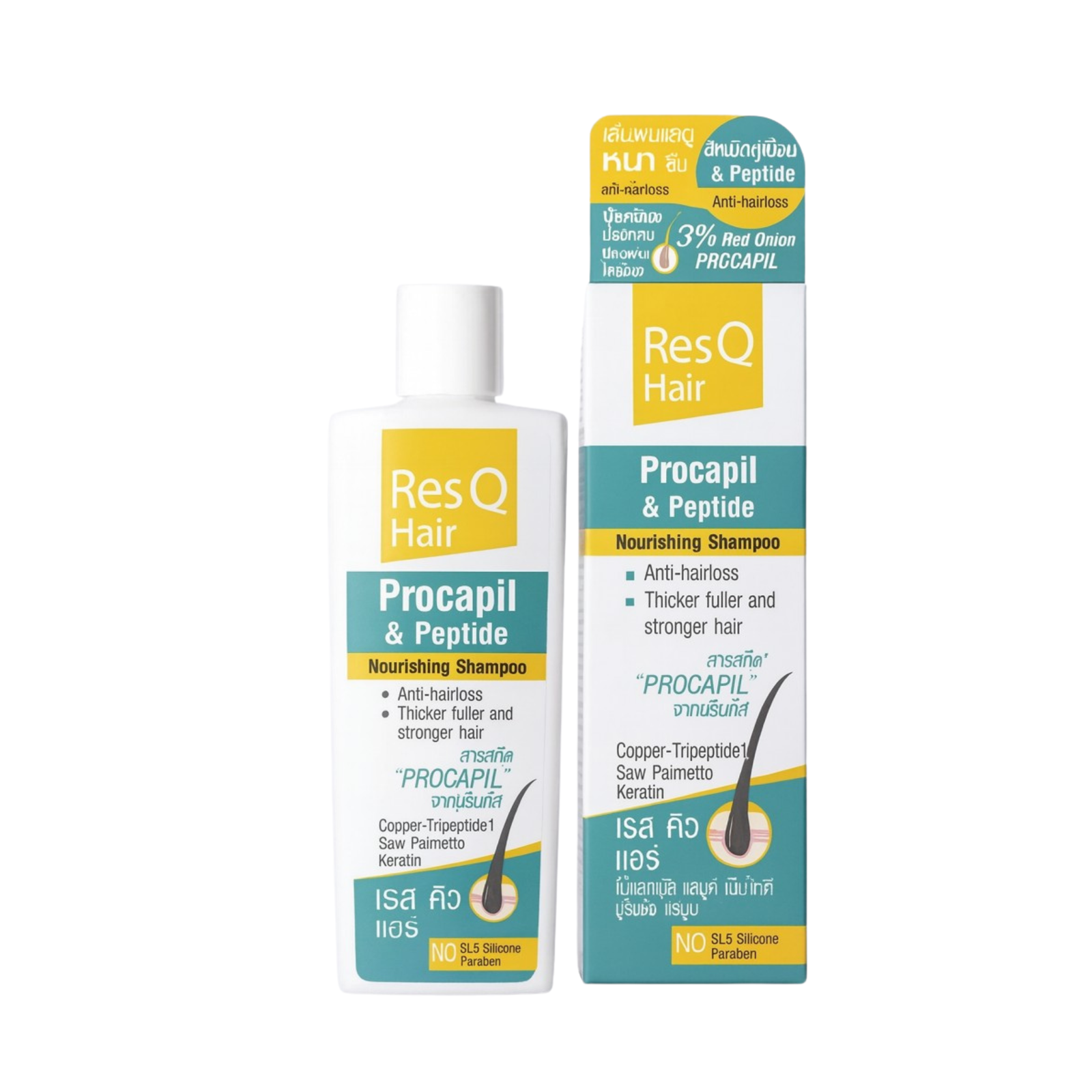 Res Q Hair Procapil & Peptide Nourishing Shampoo