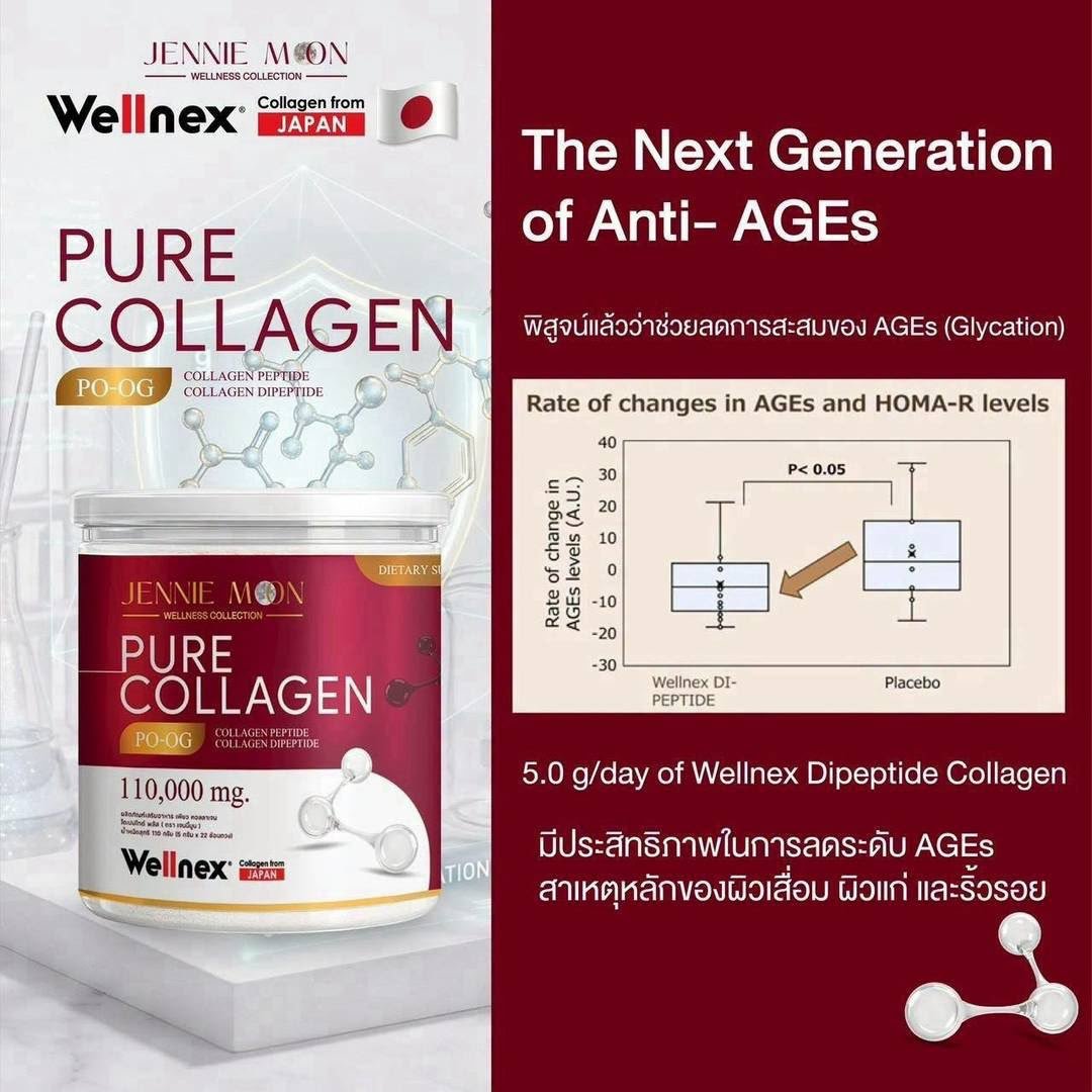 JENNIE MOON PURE COLLAGEN PO-OG 110,000 mg / 110 g — Wellnex Collagen - image 5