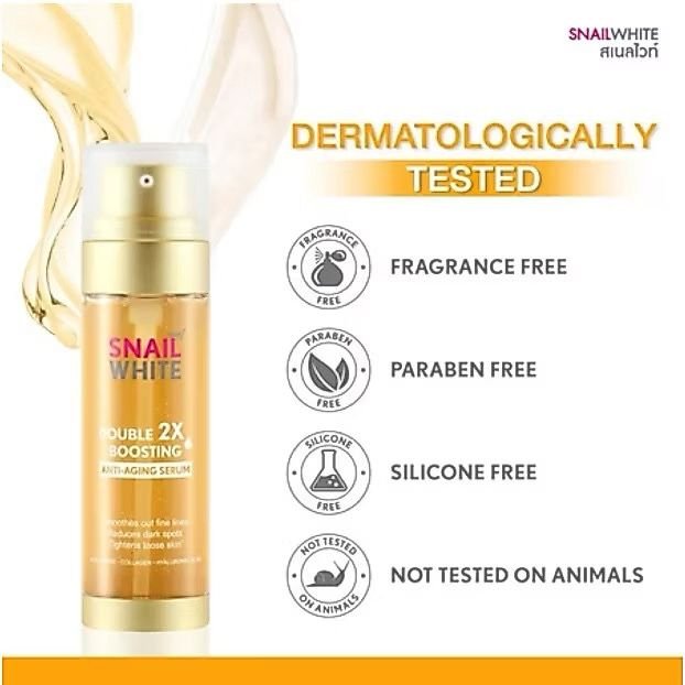 SNAILWHITE Double Boosting Whitening & Anti-Aging Serum - image 5