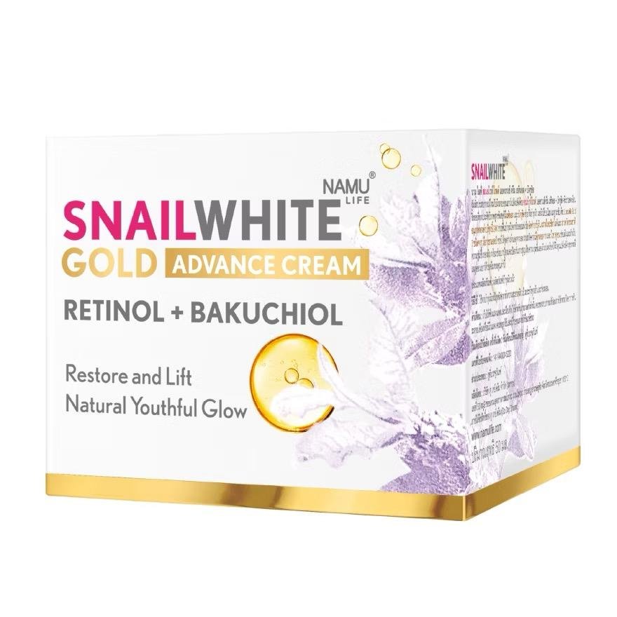 Namu Life SNAILWHITE Gold Advance Cream Retinol + Bakuchiol - image 6