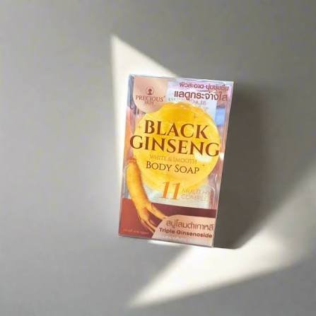 Black Ginseng White and Smooth Body Soap Precious Skin - image 2