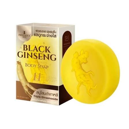 Black Ginseng White and Smooth Body Soap Precious Skin - image 3