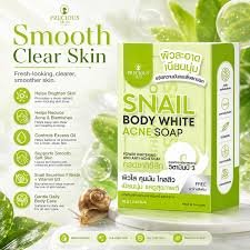 Snail Body White Acne Soap Precious Skin - image 3