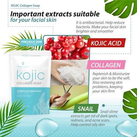 Kojic Collagen Soap Precious Skin - image 4