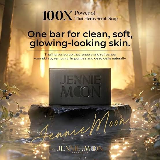 Jennie Moon 100X Power of Thai Herbs Scrub Soap - image 1