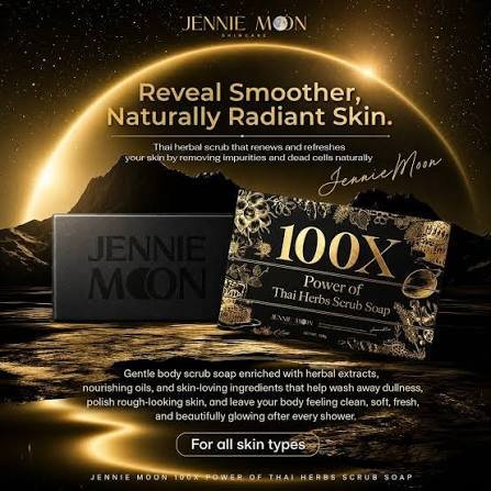 Jennie Moon 100X Power of Thai Herbs Scrub Soap - image 2