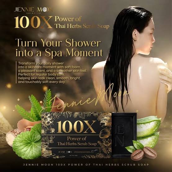 Jennie Moon 100X Power of Thai Herbs Scrub Soap - image 4