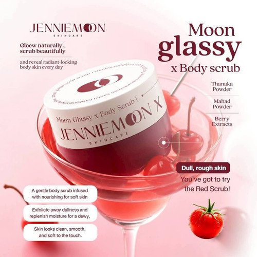 Jennie Moon Glassy X Body Scrub Glow - image 1